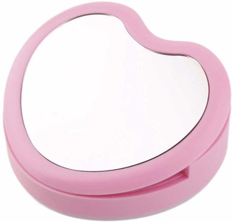 imox Rechargeable Heart Shape LED Photography Flash Light Up Selfie Lamp - Pink Ring Flash(Pink)