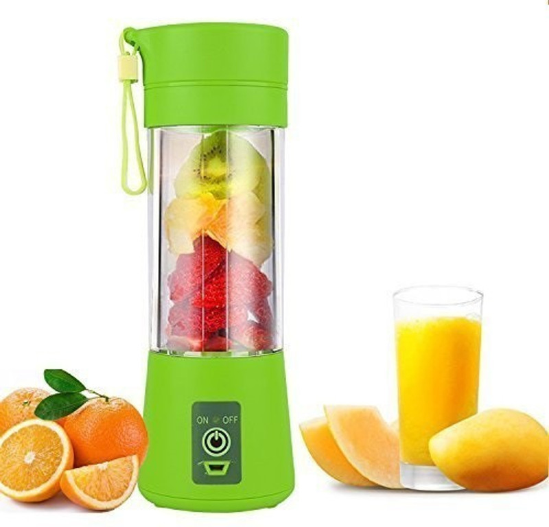 Woler Pro Juice Blender Machine|USB juicer Bottle Blender Mixer | Fruit Juice Maker | Fruit juicer | Fruit juicer for Soft Fruits 0 Juicer Mixer Grinder(Green, 1 Jar)