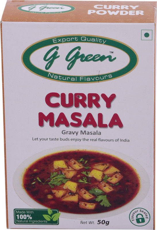 g green Curry Masla (50g) (Pack of 10)(10 x 5 g)