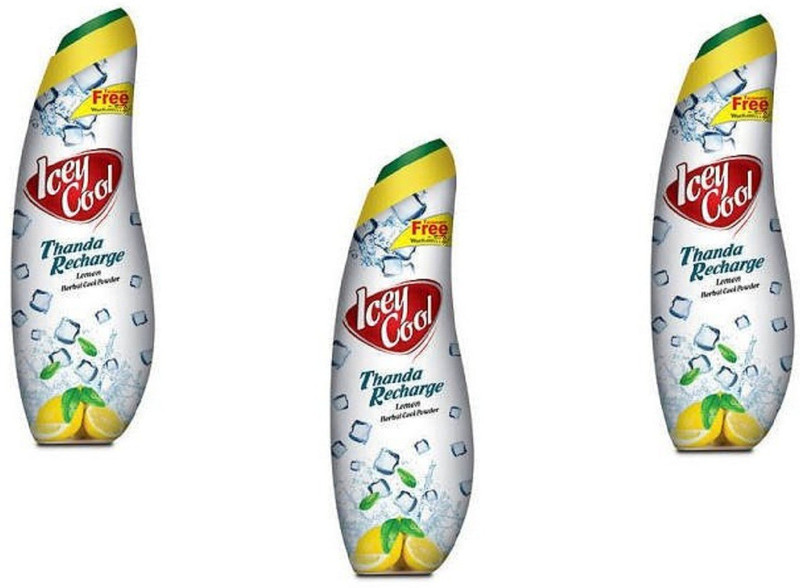 icey cool Thanda Recharge Lemon Herbal Cool Powder(3 g)