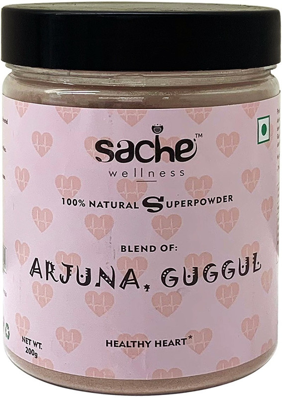 sache wellness Herbal Powder Blend of Arjuna & Guggul for Healthy Heart – 200g(200 g)