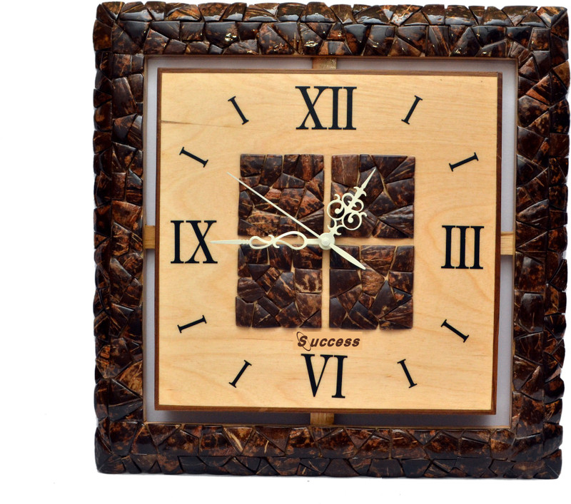 success Analog 43 cm X 2.5 cm Wall Clock(Multicolor, Without Glass)