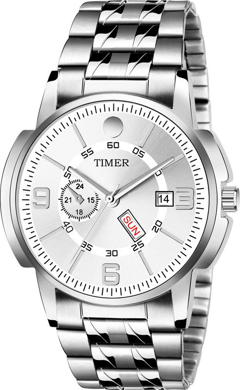 timer TC-I02 TIMER DAY AND DATE ELEGANT WATCH FOR MEN Analog Watch  - For Men