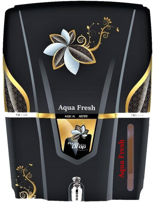 Aqua Fresh AUDI RED (NON RO) UV+UF+MINERAL 12L GRAVITY BASED PURIFIER 12 L UV + UF Water Purifier(Black)