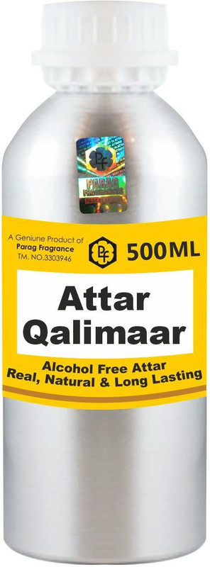 Parag Fragrances Qalimaar Attar 500ml (Long Lasting Attar For Men) Wholesale Pack Floral Attar(Floral)