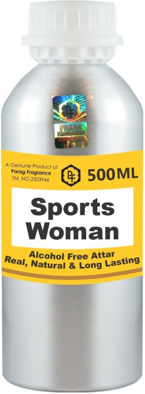 Parag Fragrances Sports Woman Attar 500ml (Long Lasting Attar For Men) Wholesale Pack Floral Attar(Citrus)