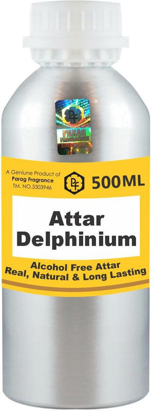 Parag Fragrances Delphinium Attar 500ml (Long Lasting Attar For Men) Wholesale Pack Floral Attar(Phulwari)