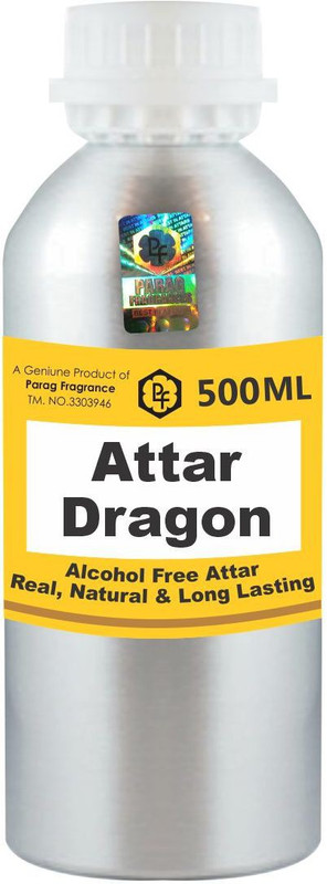 Parag Fragrances Dragon Attar 500ml (Long Lasting Attar For Men) Wholesale Pack Floral Attar(Zafari)