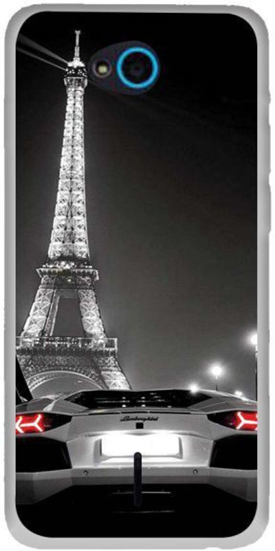 Bluethroat Back Cover for InFocus Bingo 21(Black, Waterproof, Silicon)