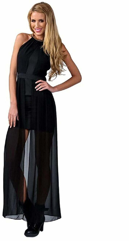 Buy Kaamastra Women Maxi Black Dress Online at desertcartZimbabwe