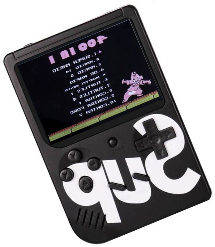 Alafi Best Buy SUP 400 in 1 Retro Game Box Console Handheld Classical Video Game with 8 GB with Mario/Super Mario/DR Mario/Contra/Turtles With 400 Games NA GB withMario, Super Mario, DR Mario, Contra, Turtles, and other 400 Games(Multicolor)
