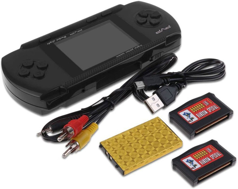 allmusic 2.8inch color LCD Screen 8bit Handheld Video Game Player withCrash, Pinball, Super Contra, Super Mario, Cricket2887, and other Unlimited Games, Soccer, Lunar Ball, Angry Birds(Color Randomly Selected)