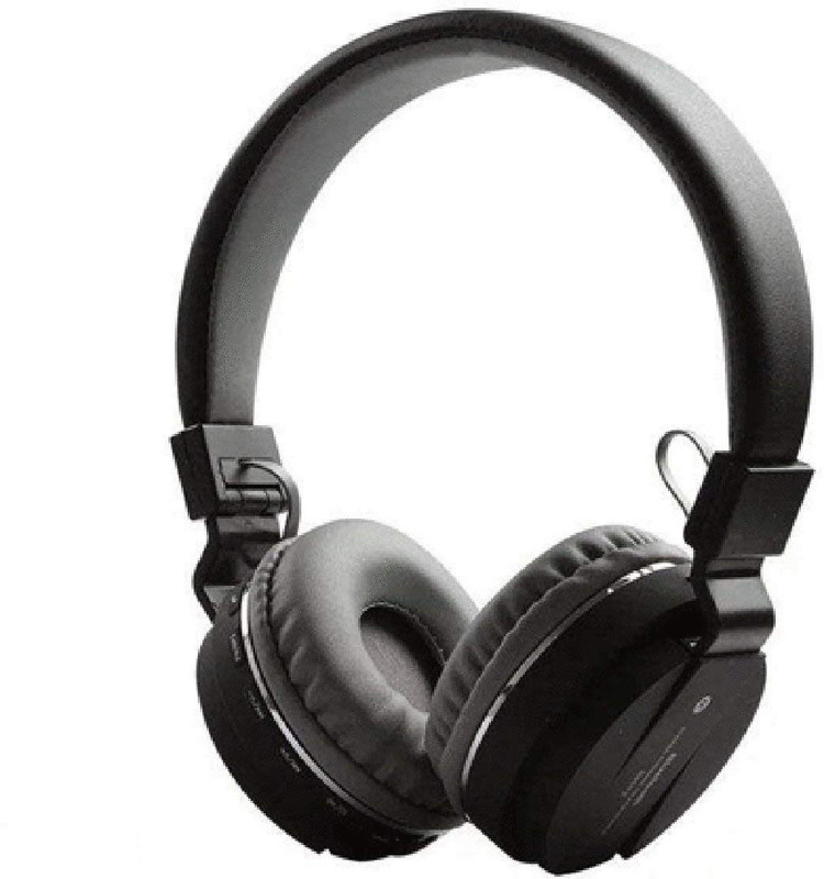 nask WIRELESS BLUETOOTH HEADSET Bluetooth Headset with Mic(Black, Over the Ear)