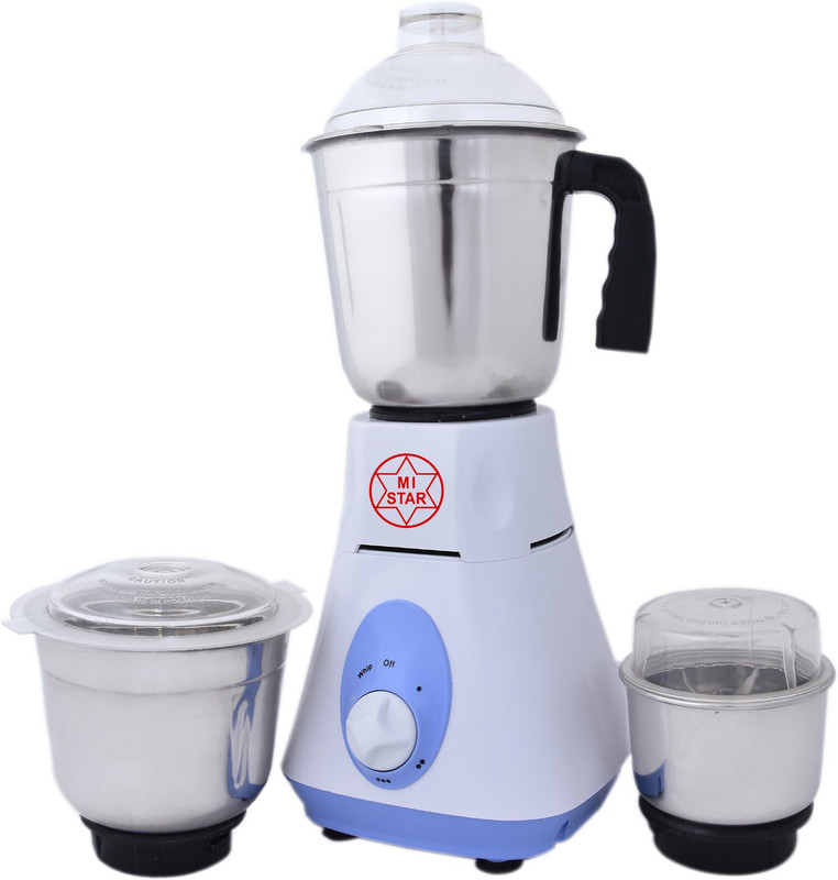mi star mixer grinder juicer GH18H94 450 Mixer Grinder(Multicolor, 3 Jars)