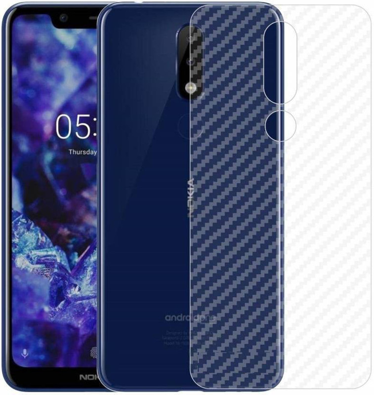 napfond Back Screen Guard for Nokia 5.1 Plus Diagonal High quality back Guard(Pack of 1)