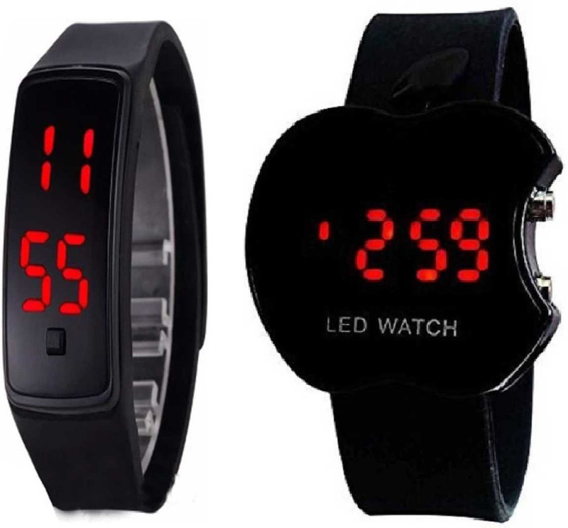 time gp KIDS R494, Applee 02 Shape Led Watch Cut aple Watch - For Boys & Girls Digital Watch  - For Boys & Girls
