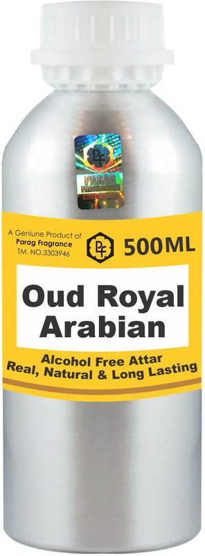 Parag Fragrances Oud Royal  Attar 500ml (Long Lasting Attar For Men) Wholesale Pack Floral Attar(Agarwood)