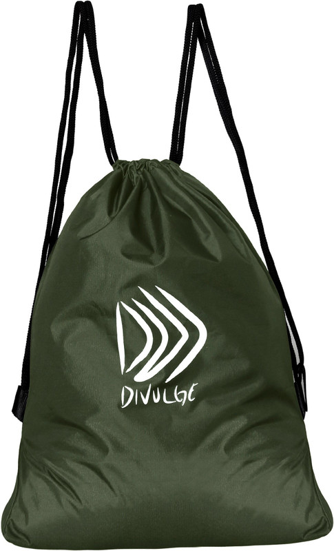 divulge Drawstring bags 18 L Backpack(Green)