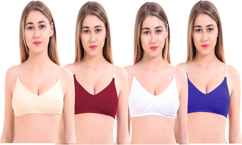 kasol byIn Beauty Premium Women Full Coverage Non Padded Bra(Multicolor)