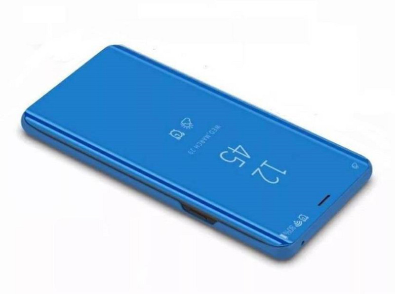 dthedollar Flip Cover for Realme 2 Pro(Blue, Cases with Holder)