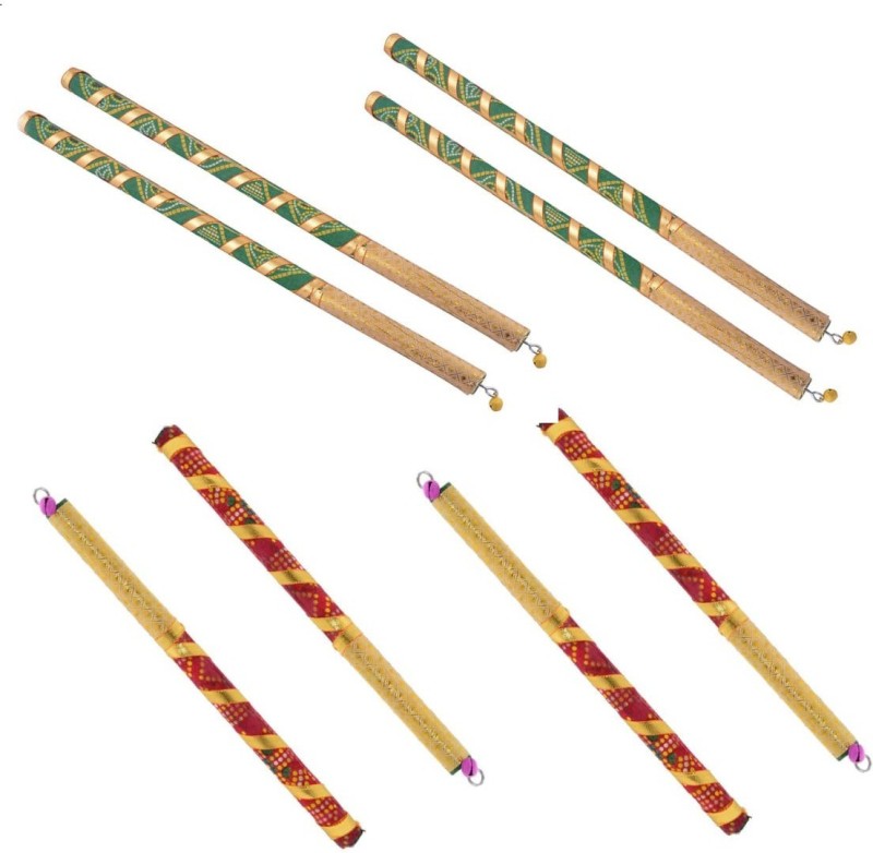 GOHEL DANDIYA Dandia Sticks(Multicolor)