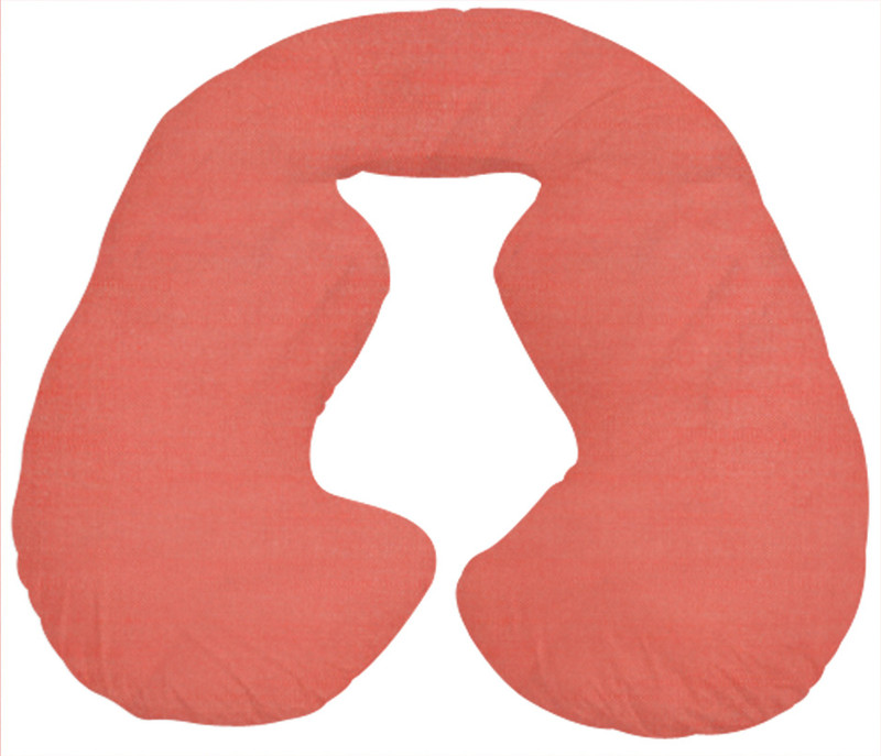 Get IT Plain Pregnancy Pillow Pack of 1(Orange)