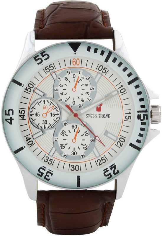 Swiss Trend Artshai1628 Sleek Analog Watch - For Men