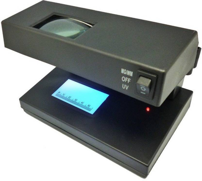 swaggers FAKE CURRENCY DETECTOR UV MG LAMP Countertop Currency Detector(MG)