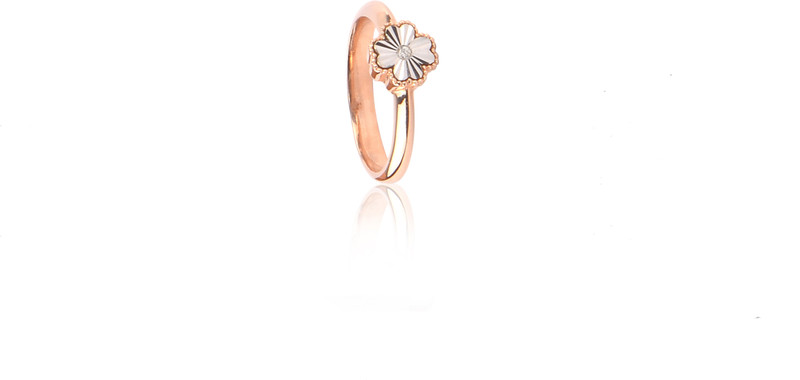 the dazzle puzzle Sunar Jewels 14k Ring 407D1008 Rose Gold with Diamond for Women 14kt Diamond Rose Gold ring