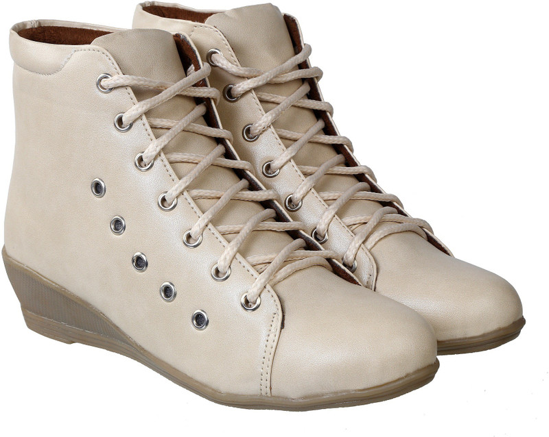 Zappy Boots For Women(White)