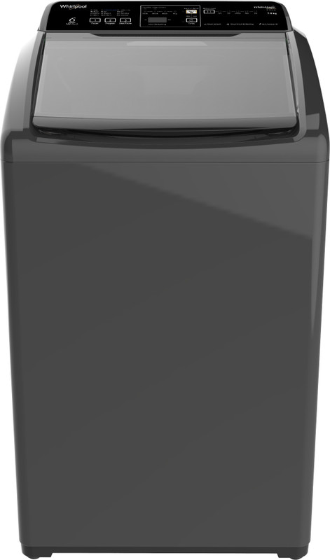 Whirlpool 7.5 kg Fully Automatic Top Load Grey(WHITEMAGIC ELITE 7.5 GREY 10YMW)