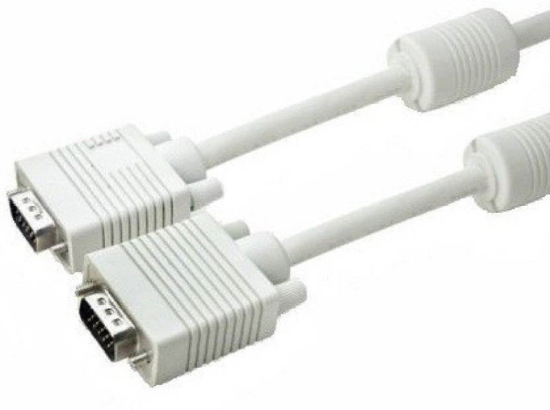 Tech-X USB 3.0/2.0 Male A To Female A Extension Cable 20 m VGA Cable(Compatible with Computer:;Laptop, White, One Cable)