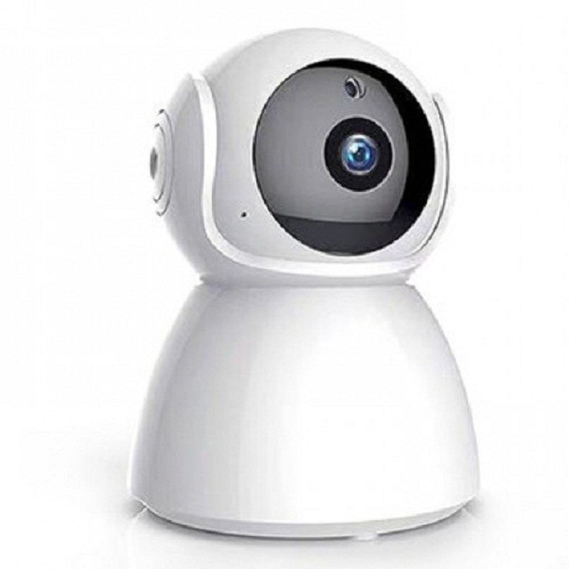ds plus Wireless V380 HD 1080P Robot Camera | Cloud Based Storage | Surveillance Two Way Communication Security Camera | Night Vision CCTV Camera | Supports SD Card-White 1 CAMERA Security Camera(500 GB)
