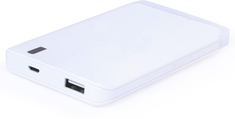 orenics 5000 mAh Power Bank (5K Energic, Portable Battery Charger)(White, Lithium Polymer)