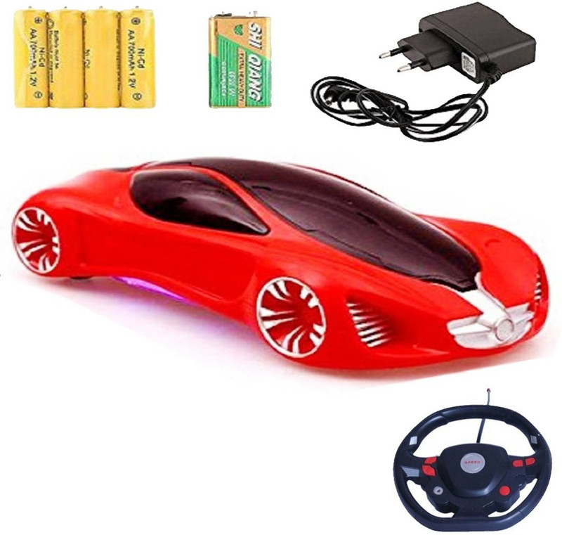 jk int Highs Speed 1:4 Bounce Rollover Stunt Car with Steering Wheel for Kids(Multicolor)