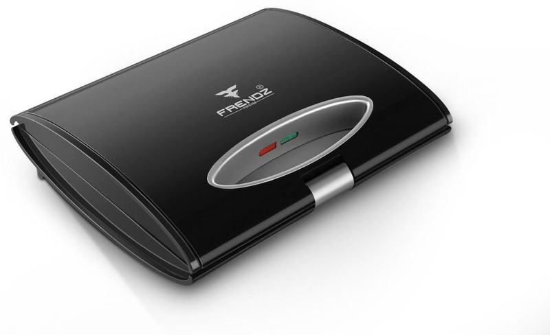Frendz Forever ST-002 Sandwich Maker Toast(Black, Silver) Frendz Forever ST-002 Sandwich Maker Toast(Black, Silver)