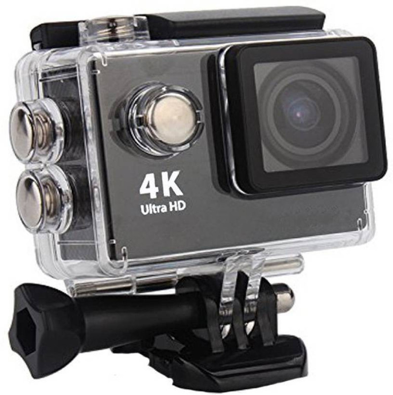 Maupin 4k 4K Rechargeable Batteries Sports and Action Camera Sports and Action Camera Sports and Action Camera(Black, 16 MP)