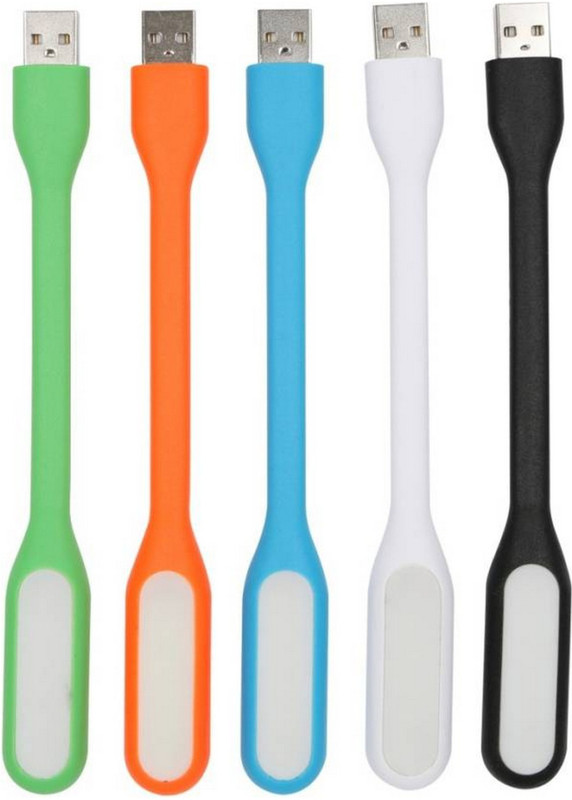 kiros Led Light-04 Flexible Portable Lamp 5 pcs Flexible Led Light USB LED-Led Light (Multicolor) Led Light(Multicolor)
