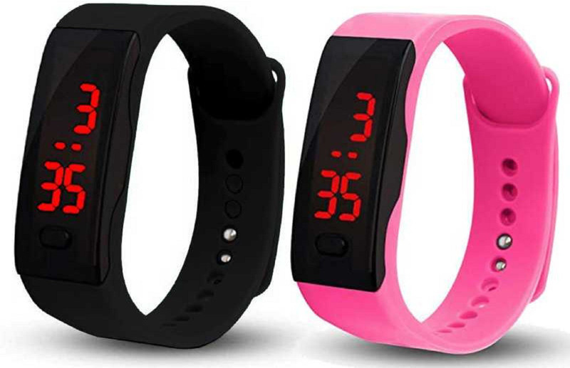 rd ytr new collections digital watch as-001 Rubber Magnet Led Watch - For Men Digital Watch  - For Boys