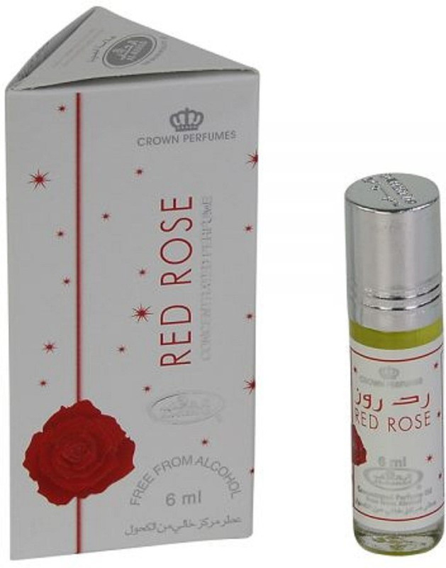 al rehab Red Rose Floral Attar 6ml pack of 2 (Men & Woomen) Floral Attar(Rose)