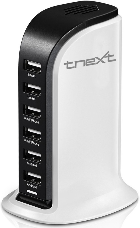 tnext tc01new 2.1 A Multiport Mobile Charger(White)