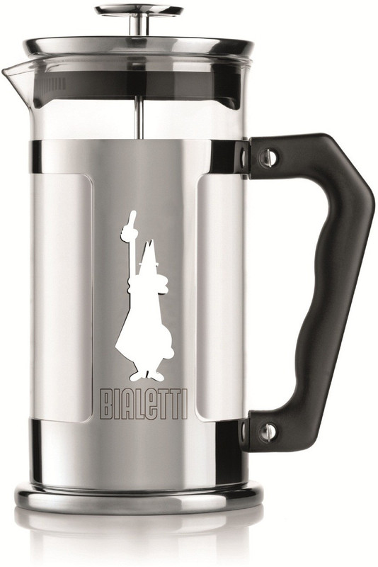 Bialetti COFFEE PRESS PREZIOSA 8 Cups Coffee Maker(Silver)