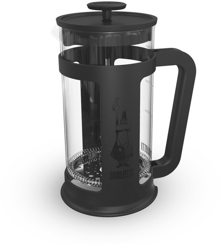Bialetti COFFEE PRESS SMART 6 Cups Coffee Maker(Silver)