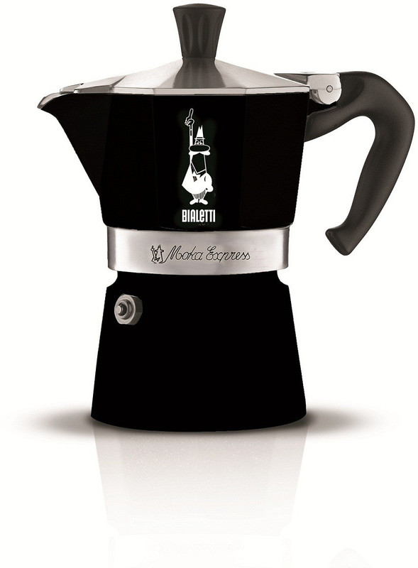 Bialetti MOKA EXPRESS 3 Cups Coffee Maker(Black)