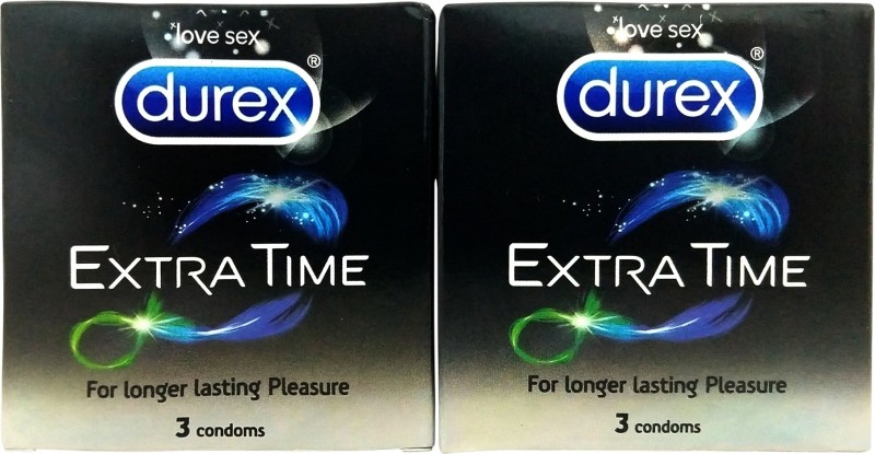 Durex Extra Time Condom(Set of 2, 6S)
