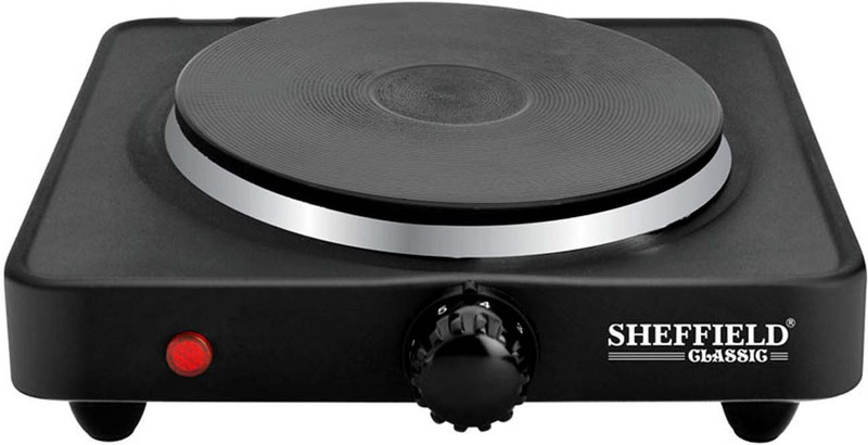 Sheffield SH 2001 Single Hot Plate 1500 W (Black) Electric Cooking Heater(1 Burner)