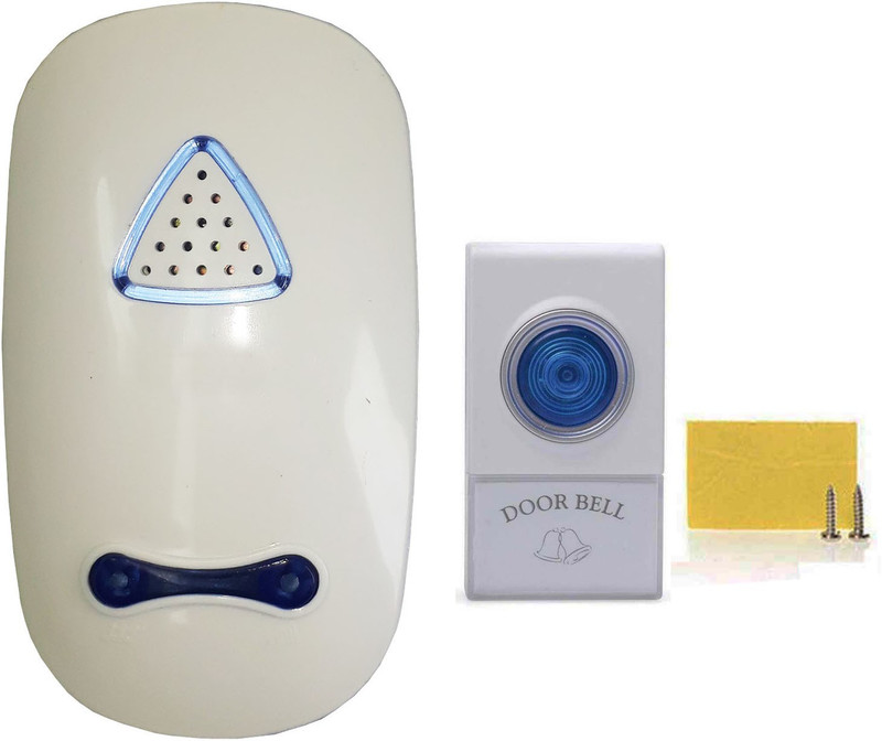 shop93 store Musical Sound Cordless Doorbell, Wireless Remote Control Wireless Door Chime
