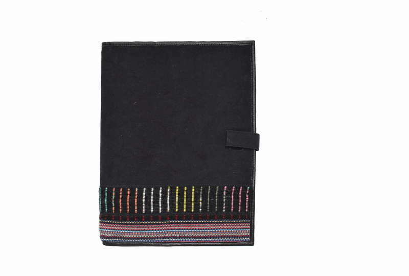 global palette canvas and woven fabric woven fabric file(Set Of 1, black, multi)