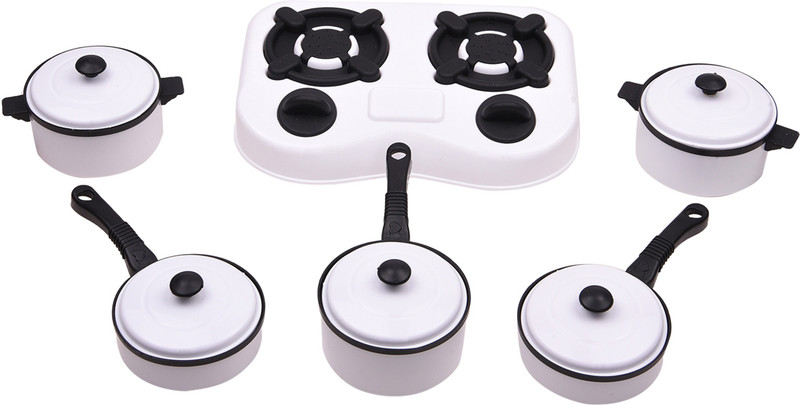 mickleys Cooking PlaySet for Kids (Pack of 12) Kitchen Ware Set for Girls/Kids Cooking Set