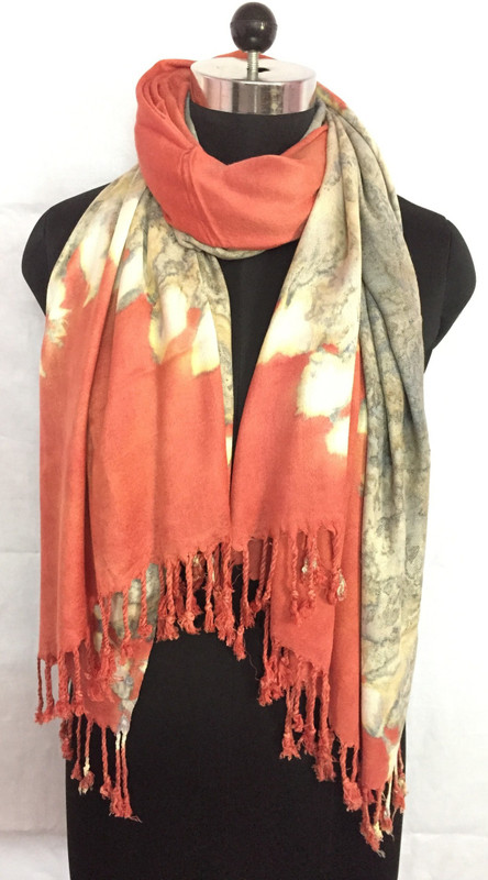 pracwal Printed satin viscose Women Stole
